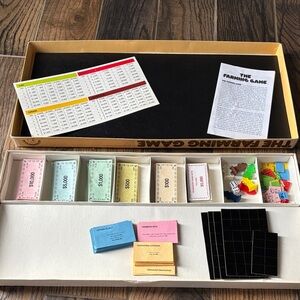 The Farming Game Board Game 1979 Vintage